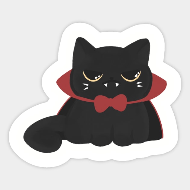 Count Chonkula Sticker by House of Marlune